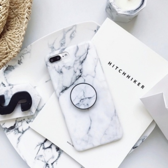 iPhone marble case with holder 6,7,8,X,XR,Max,Plus - Picture 8 of 8